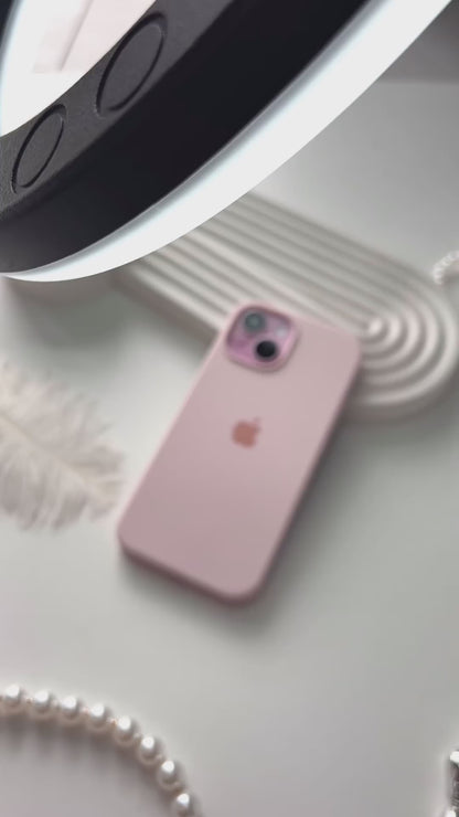 iPhone Silicone Case (Chalk Pink)