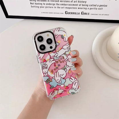 Mikalen Cute Animal Bayer TPU Material shockproof Magnetic Case for iPhone 15 Series